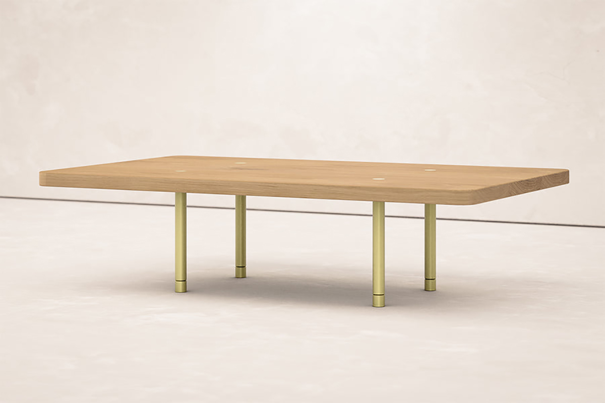 STRATA COFFEE TABLE - SQUARE/RECTANGLE par Fort Standard