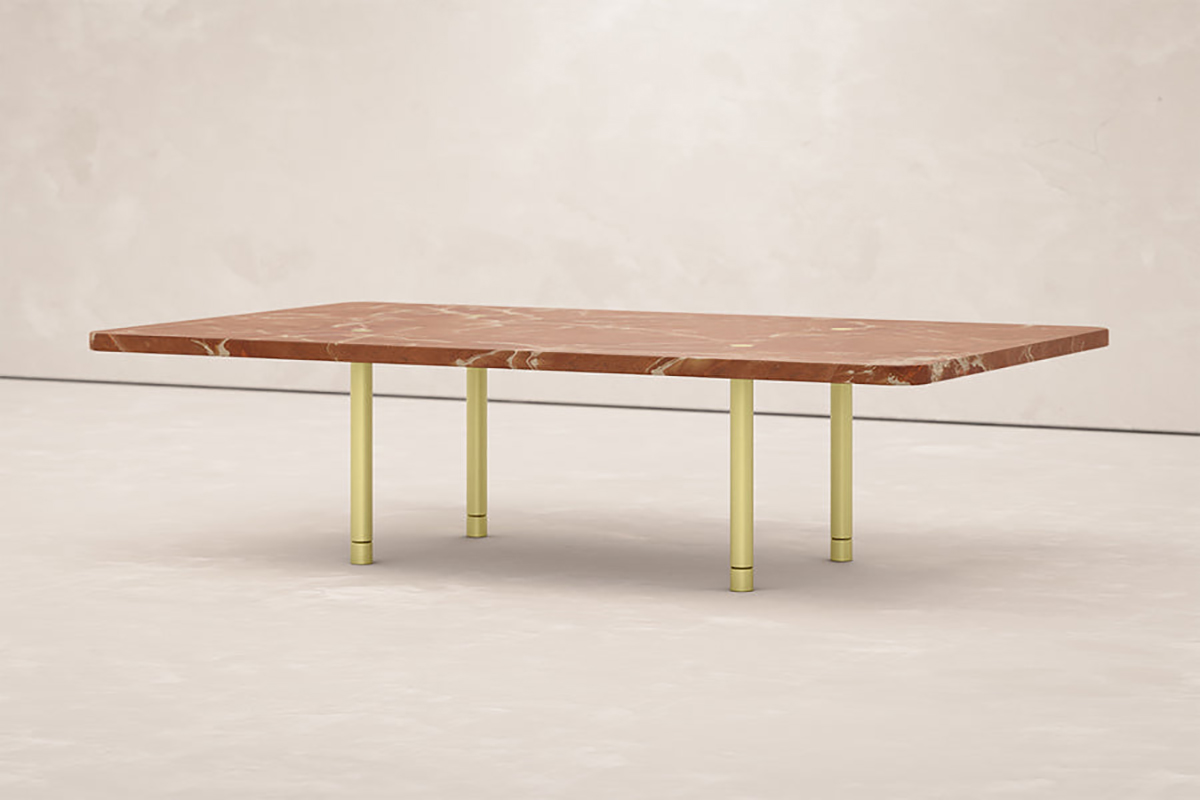 STRATA COFFEE TABLE - SQUARE/RECTANGLE/STONE par Fort Standard
