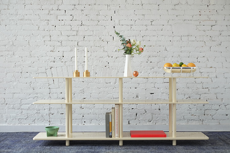 STRATA LOW SHELF - METAL par Fort Standard