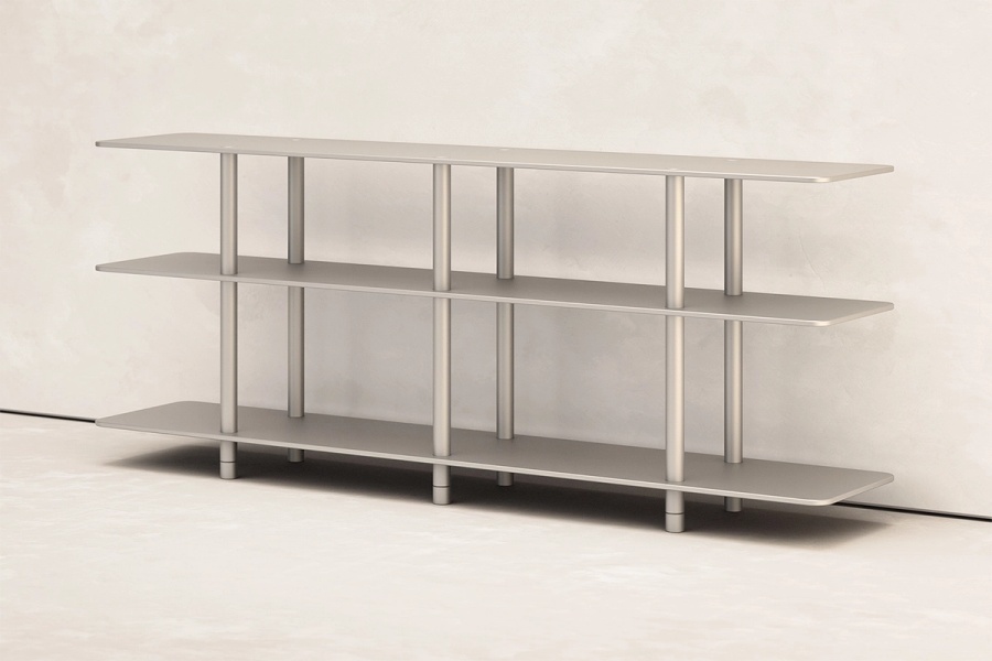 STRATA LOW SHELF - METAL par Fort Standard