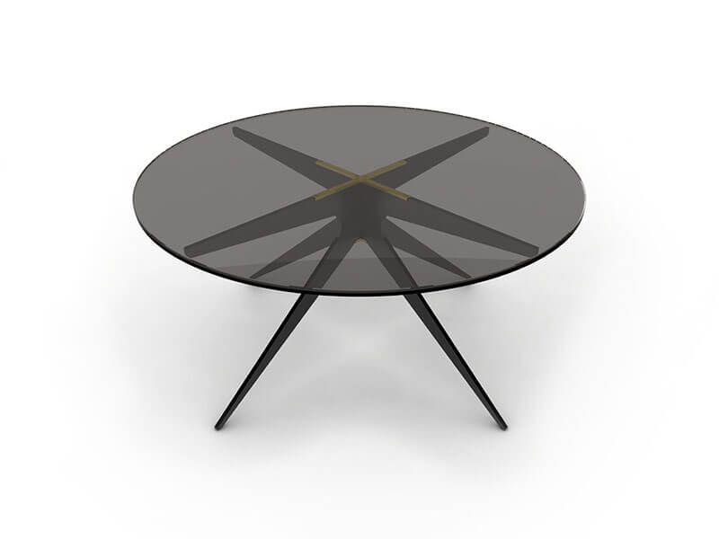 DEAN ROUND COFFEE TABLE par Gabriel Scott