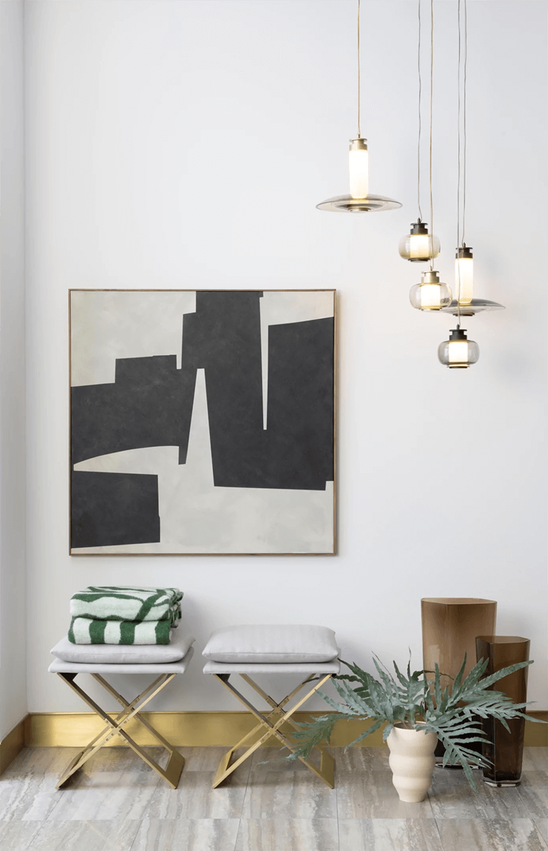LUNA A SMALL DISC PENDANT par Gabriel Scott