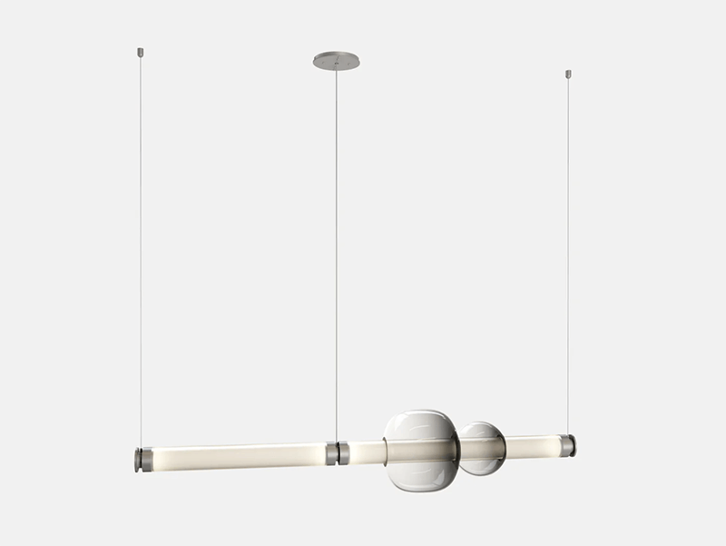 LUNA 1 TIER CHANDELIER par Gabriel Scott