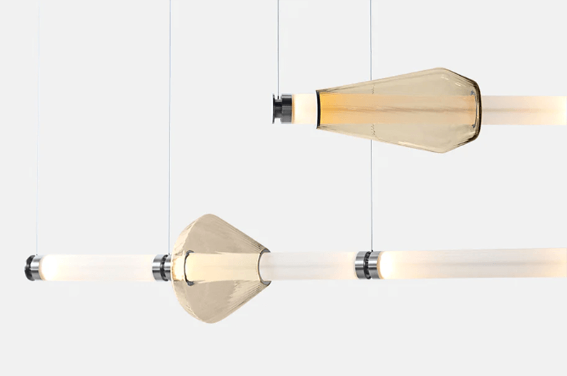 LUNA KALEIDO XL 2 TIER CHANDELIER par Gabriel Scott