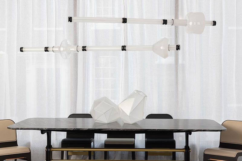 LUNA KALEIDO XL 2 TIER CHANDELIER par Gabriel Scott
