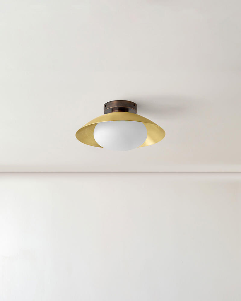 BRASS ARUNDEL MUSHROOM SURFACE MOUNT par IN COMMON WITH