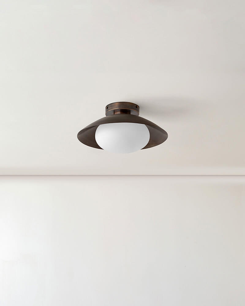 BRASS ARUNDEL MUSHROOM SURFACE MOUNT par IN COMMON WITH