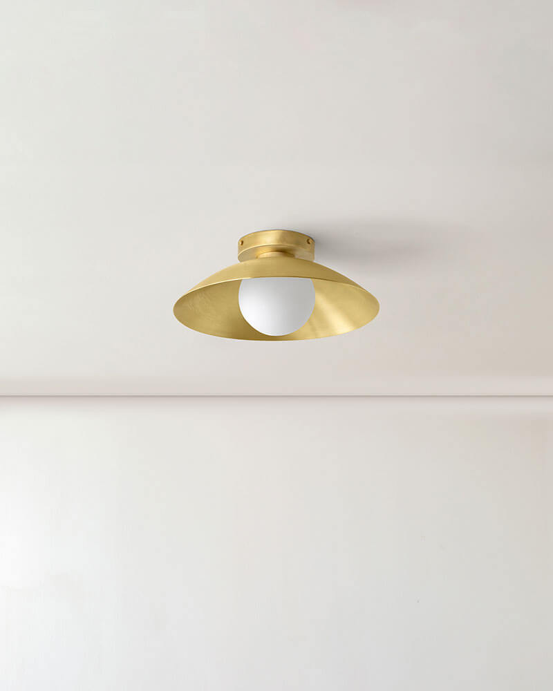 BRASS ARUNDEL ORB SURFACE MOUNT par IN COMMON WITH