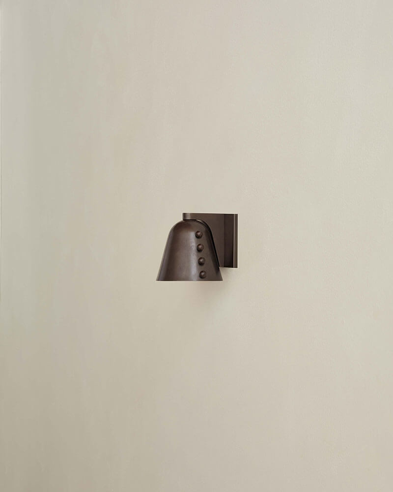 BRASS GEMMA SCONCE, SMALL par IN COMMON WITH