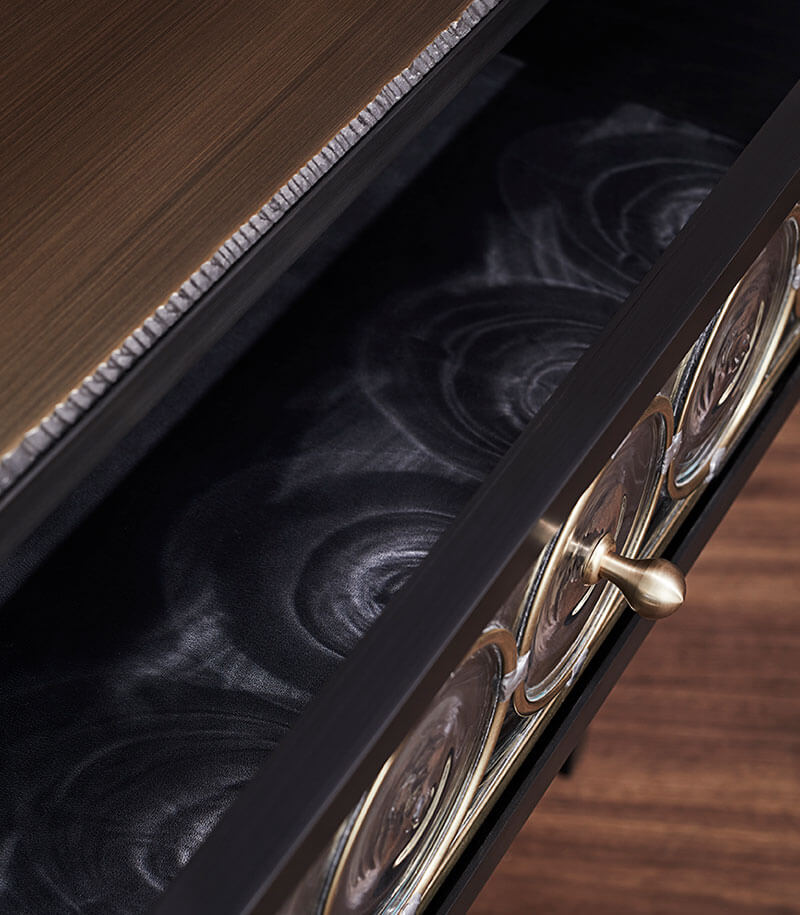 RONDELLE SIDE TABLE par John pomp