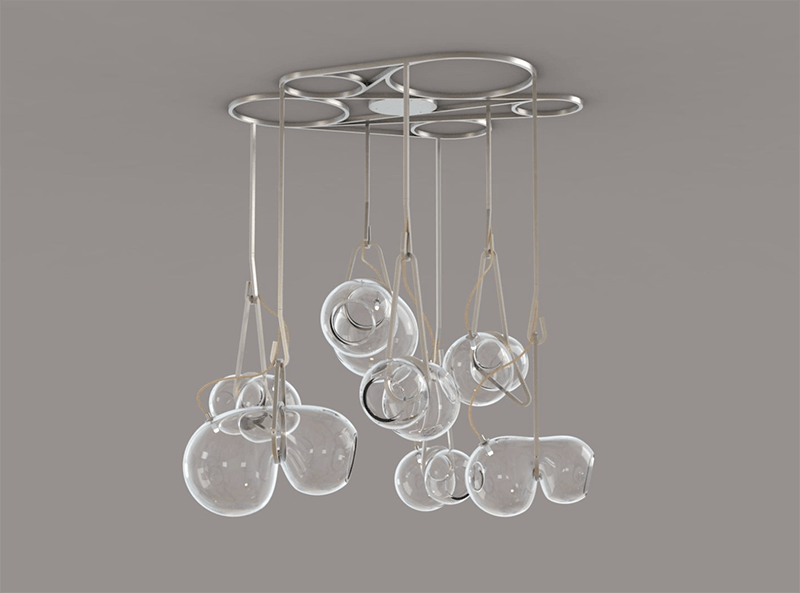 CATCH CHANDELIER CS.07.02 par Lindsey Adelman