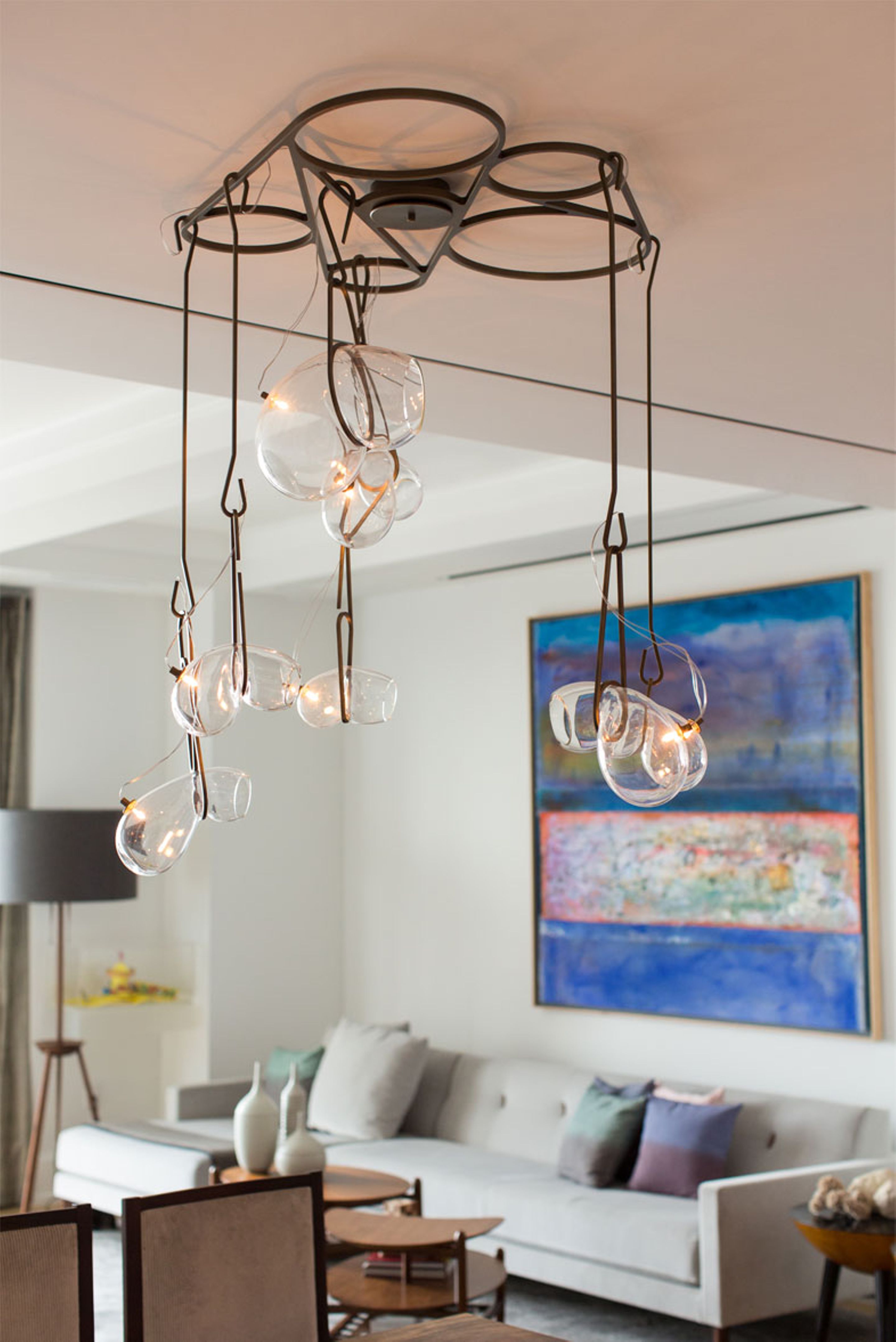 CATCH CHANDELIER CS.07.02 par Lindsey Adelman