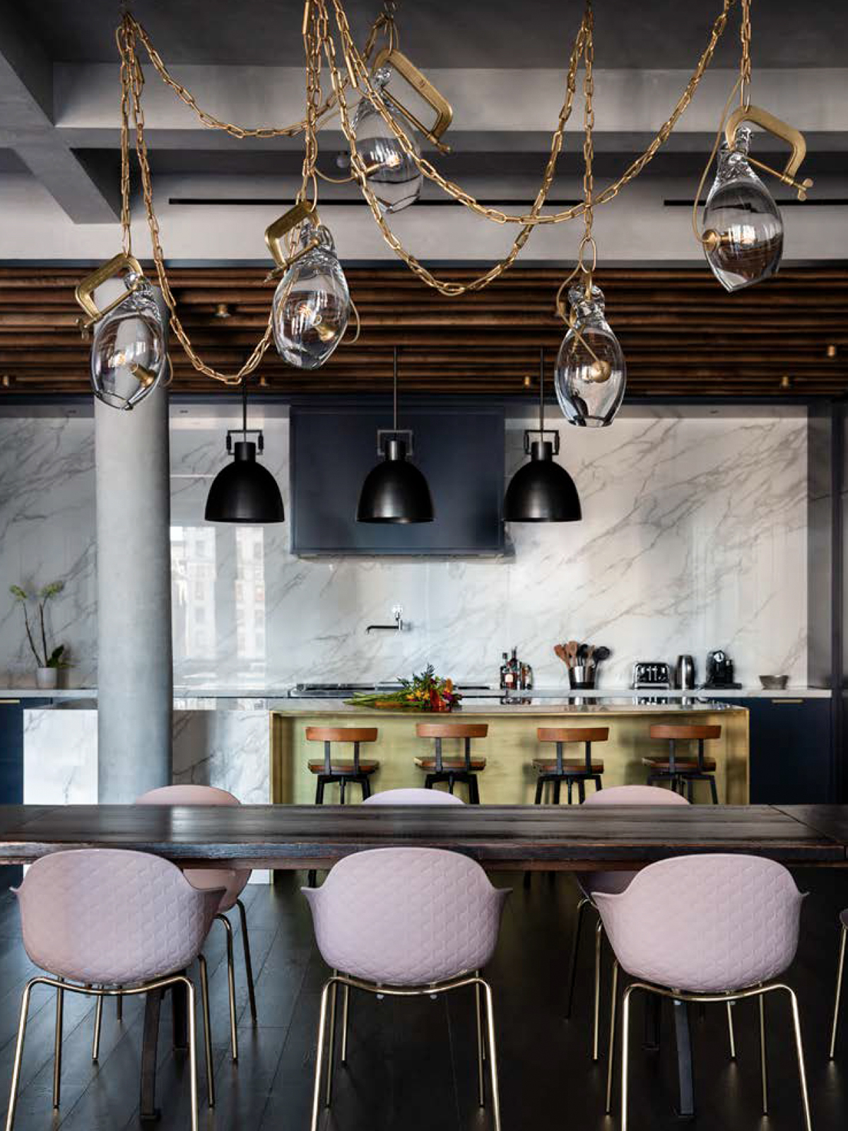 CLAMP LIGHT CHANDELIER CL.05.01 par Lindsey Adelman