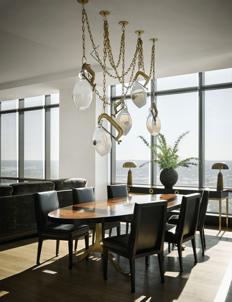 CLAMP LIGHT CHANDELIER CL.05.01 par Lindsey Adelman