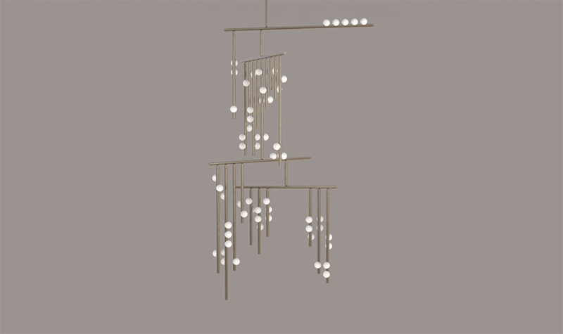DROP SYSTEM CHANDELIER DS.59.01 par Lindsey Adelman