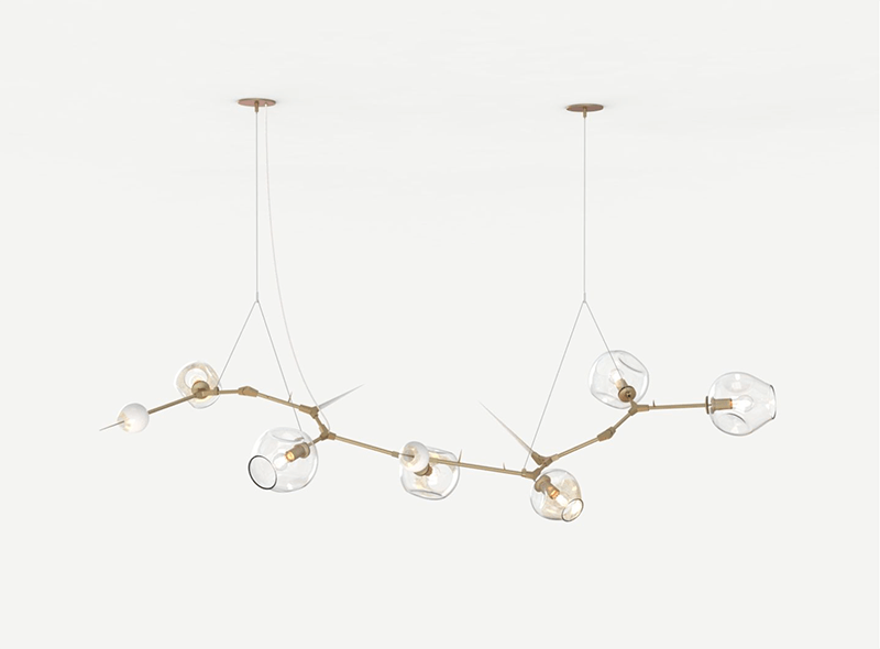 BRANCHING BURST CHANDELIER BU.06.02 par Lindsey Adelman