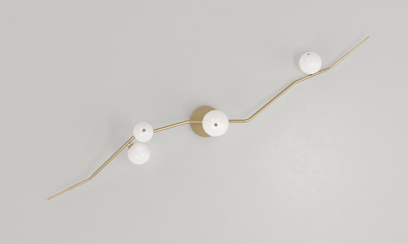 GLOBE CHERRY BOMB FLUSH MOUNT CB.04.02 par Lindsey Adelman