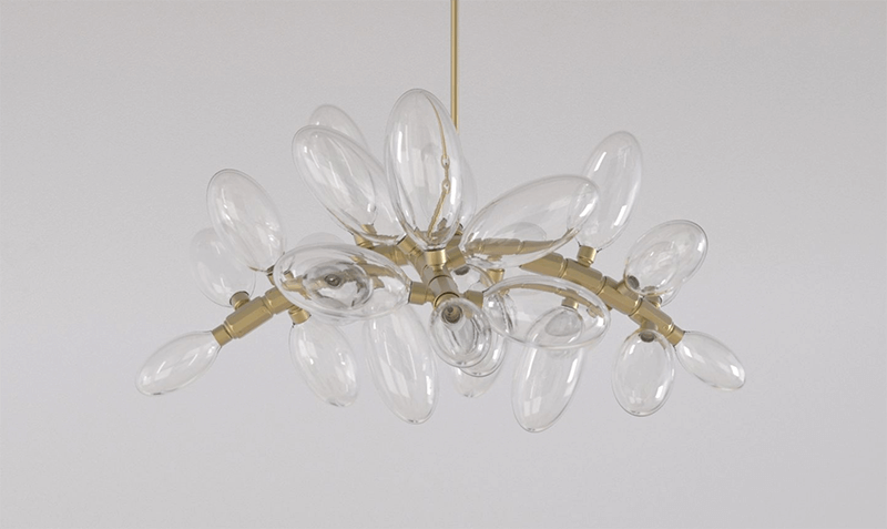 KINGDOM CHANDELIER KDD.25.01 par Lindsey Adelman