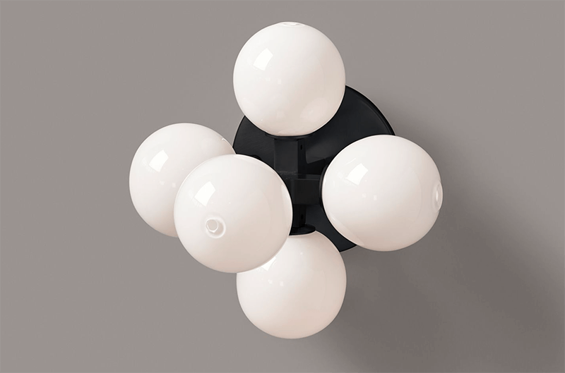 MINI GLOBE SCONCE SC.05.02 par Lindsey Adelman