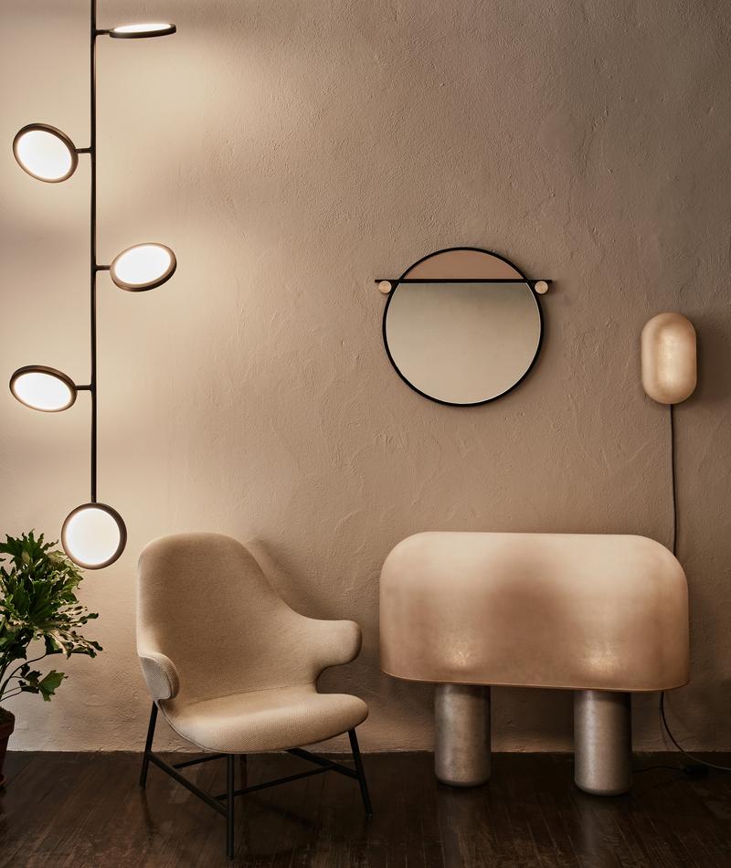 ABAL ROUND MIRROR par Matter Made