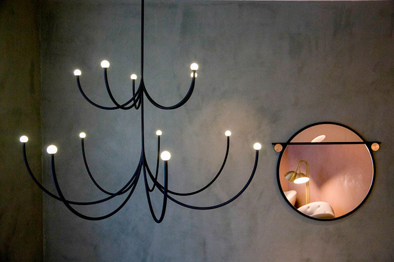 ARCA 2 -TIER CHANDELIER M/L par Matter Made