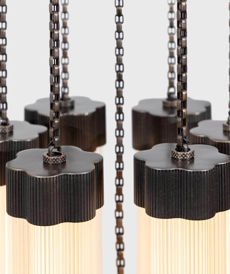 DELPHI 7 CHANDELIER par Matter Made