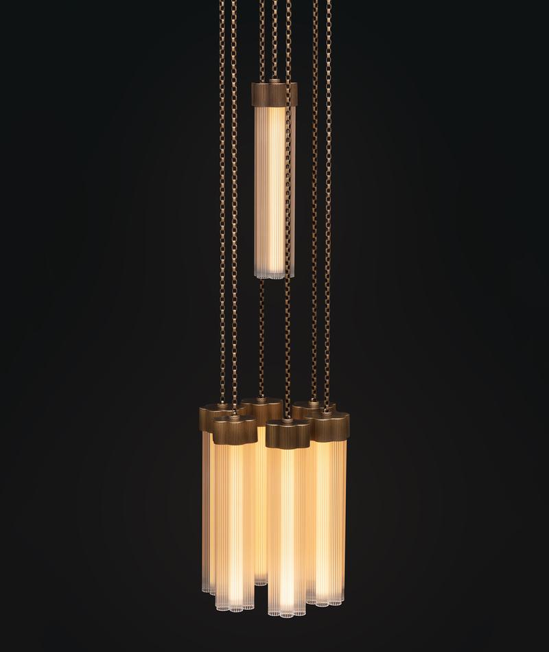 DELPHI 7 CHANDELIER par Matter Made