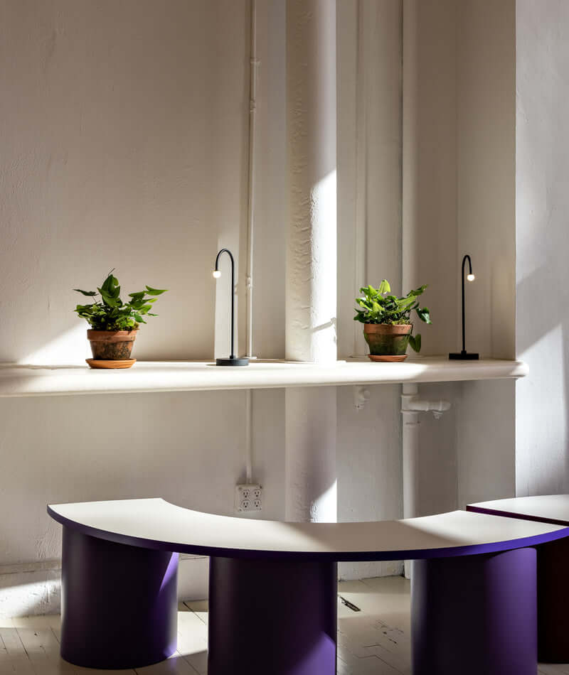 SLON BENCH ROUND par Matter Made