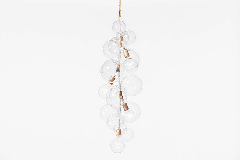 TALL BUBBLE CHANDELIER par Pelle
