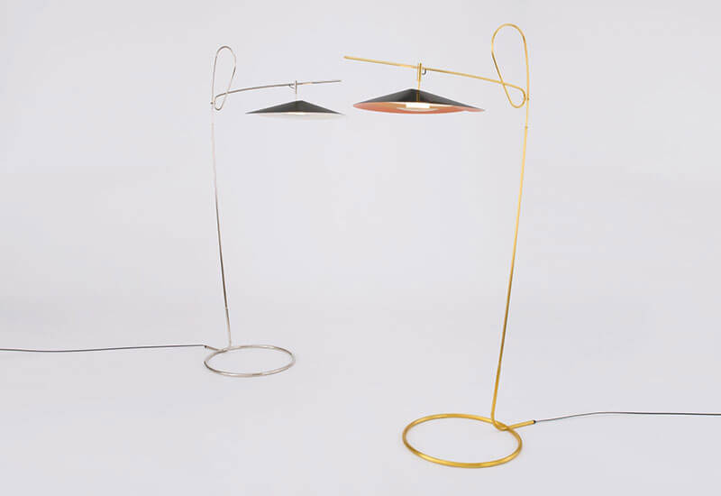 TREBLE STANDING LAMP No. 318 par David Weeks