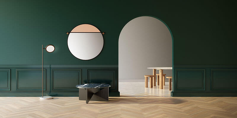 ABAL ROUND MIRROR par Matter Made