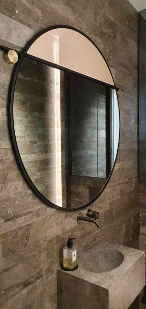 ABAL ROUND MIRROR par Matter Made