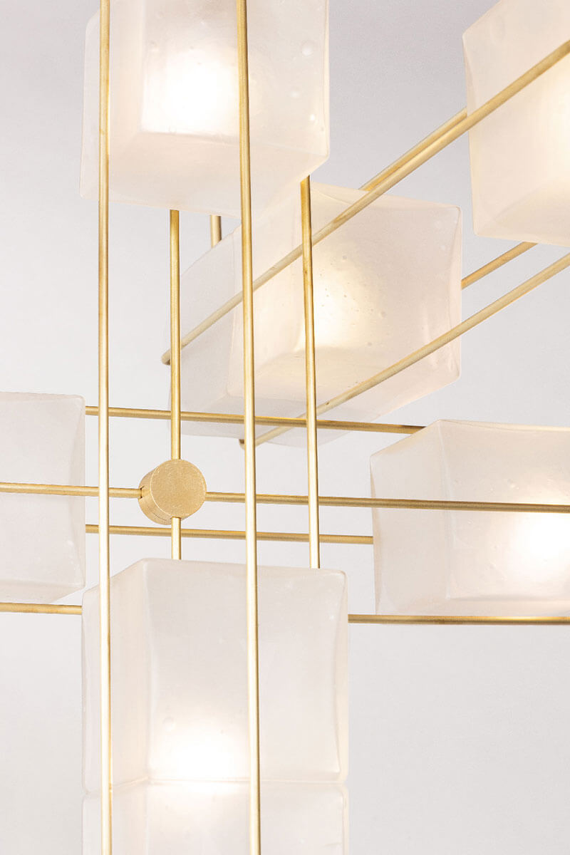 ALICE WIDE CHANDELIER par Atelier de Troupe