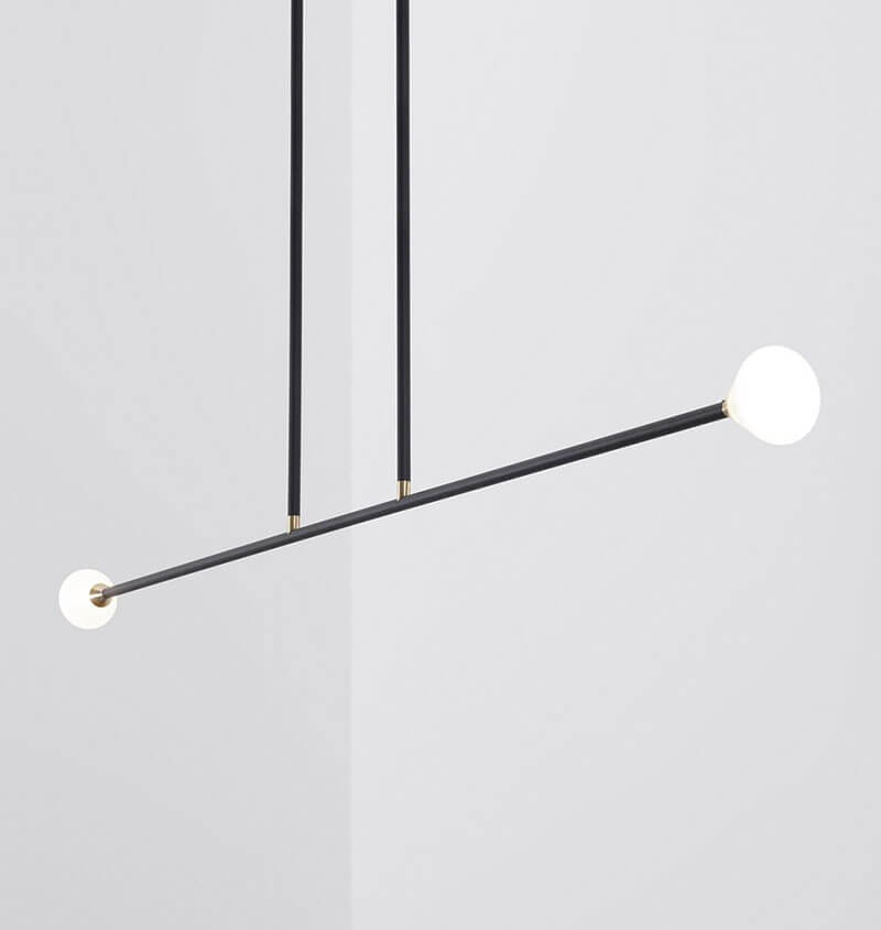 APOLLO CHANDELIER - 2 LIGHTS par Roll & Hill