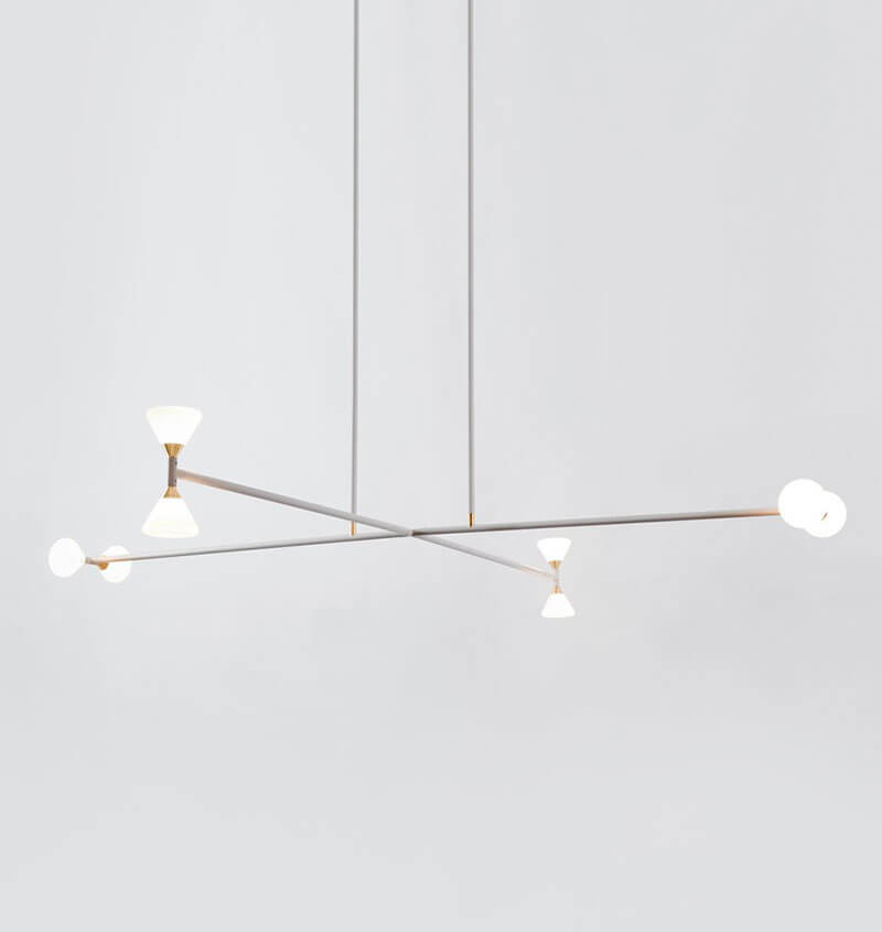 APOLLO CHANDELIER - 8 LIGHTS par Roll & Hill