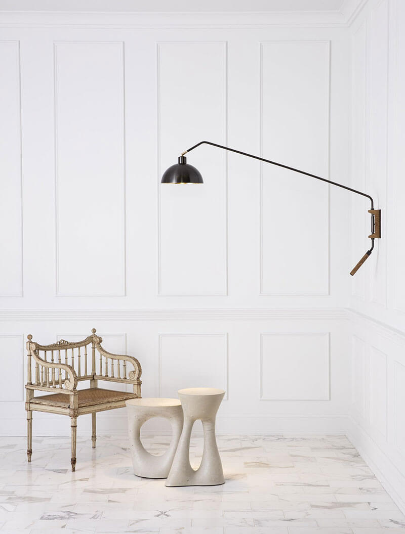 ARC WALL LAMP 52 par Allied Maker