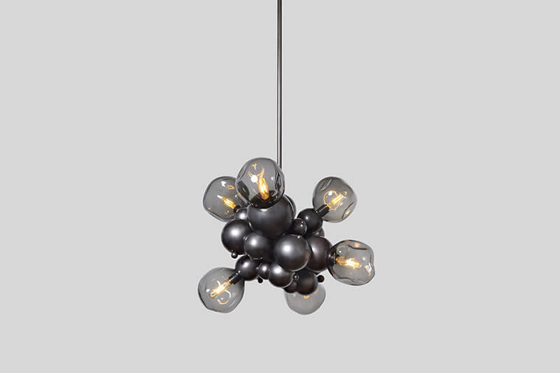 BUBBLY 06 CHANDELIER WITH GLASS par Rosie Li