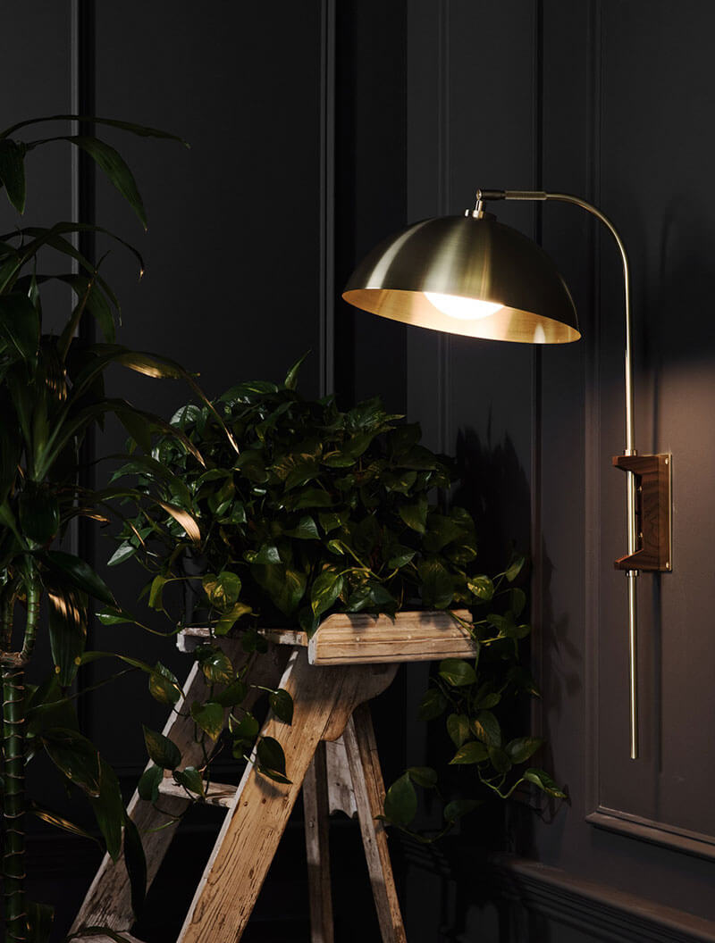 CLASP WALL LAMP par Allied Maker