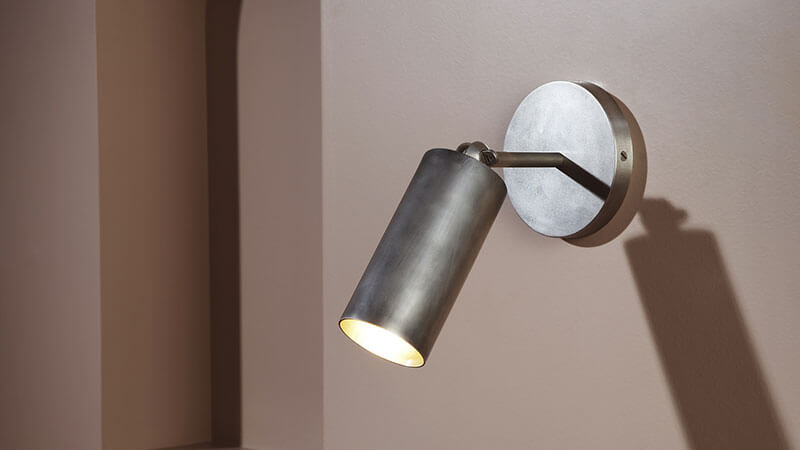 CYLINDER SCONCE par Apparatus