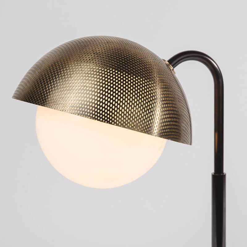DOME TABLE LAMP PERFORATED par Allied Maker