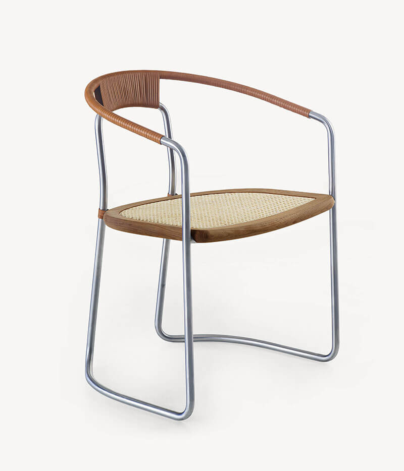 GEOMETRIC SIDE CHAIR par BassamFellows