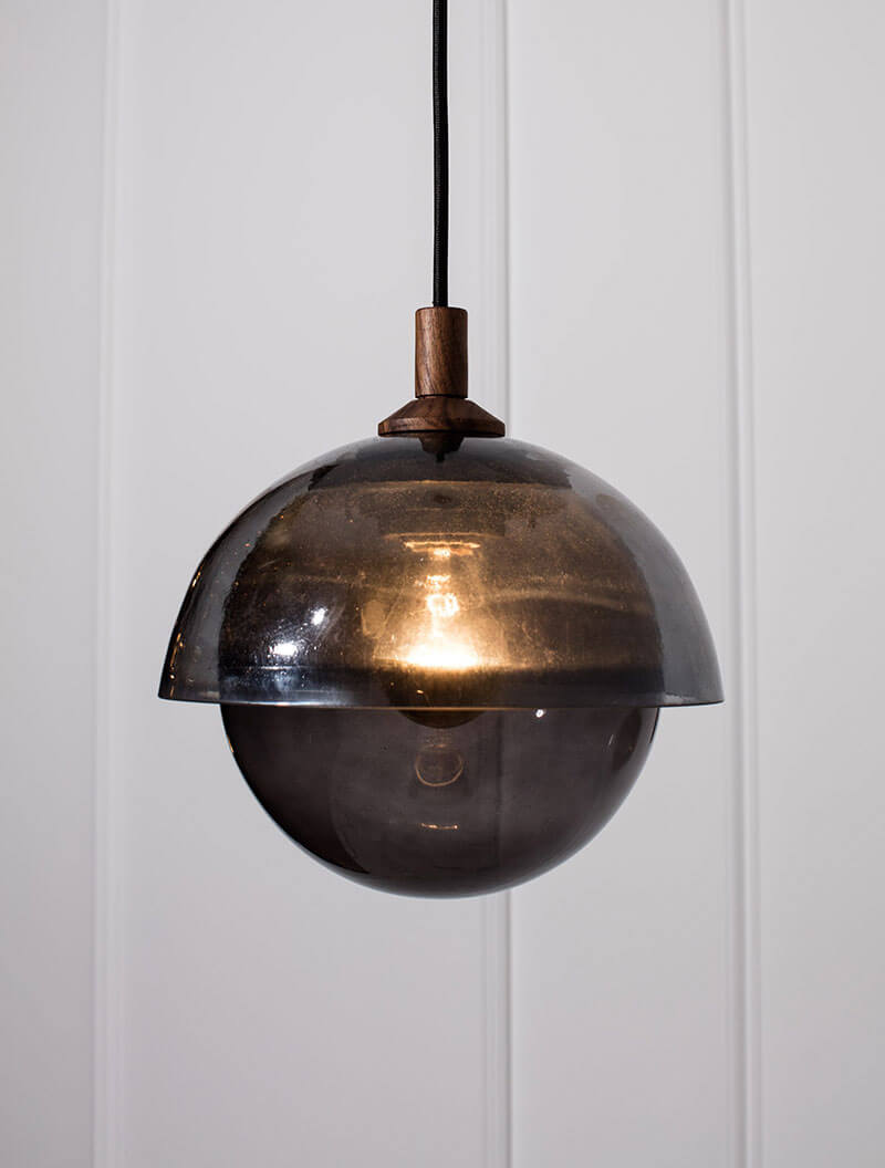 GLASS DOME PENDANT 10 par Allied Maker