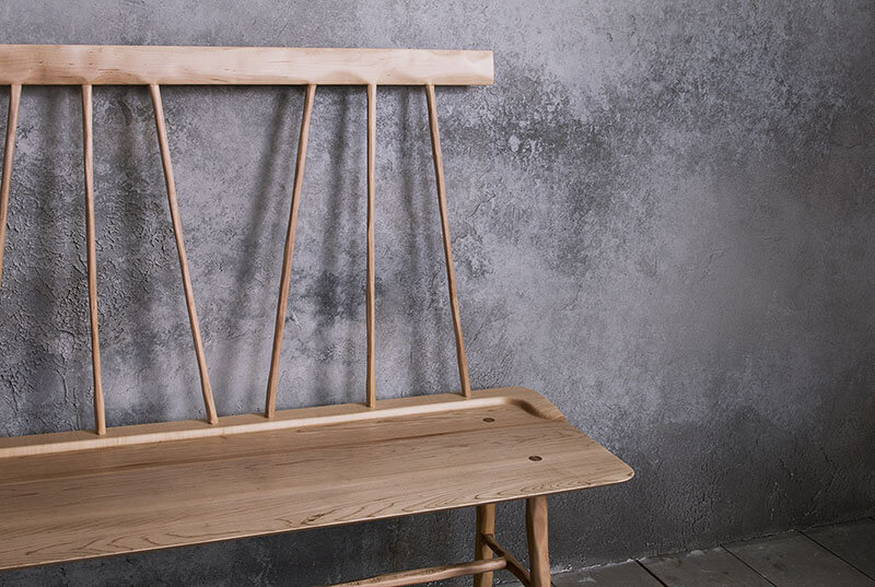 GLYPH BENCH par Anna Karlin