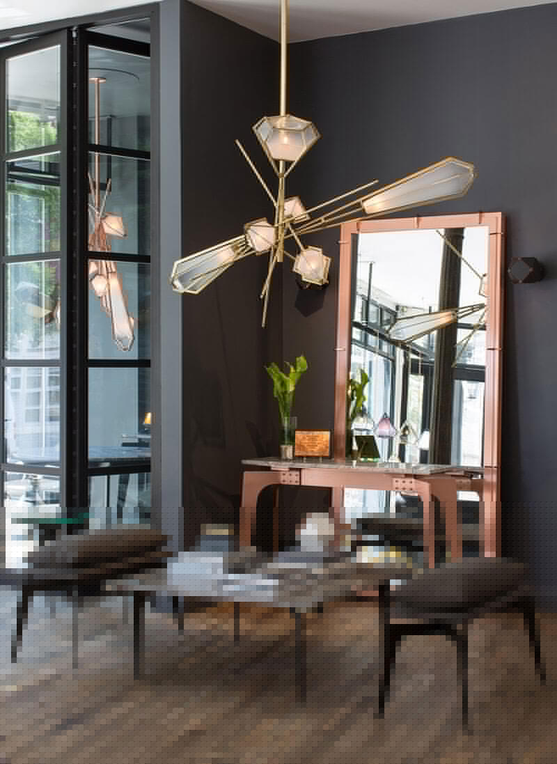 HARLOW LARGE CHANDELIER par Gabriel Scott