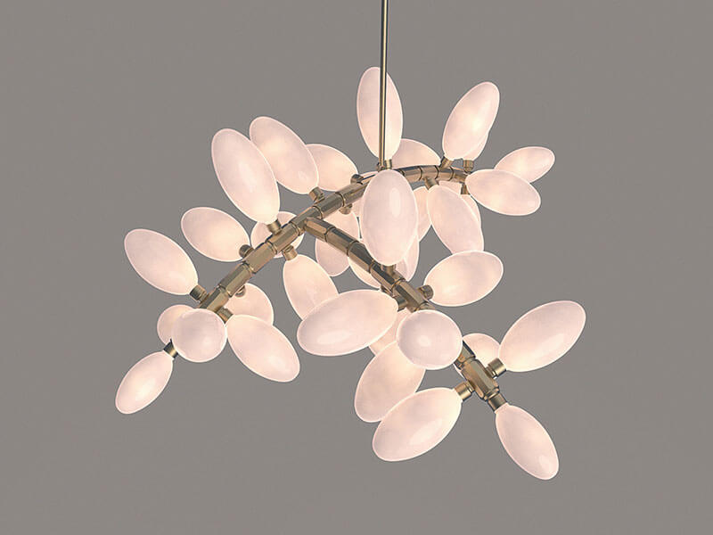 KINGDOM CHANDELIER KDD.37.01 par Lindsey Adelman