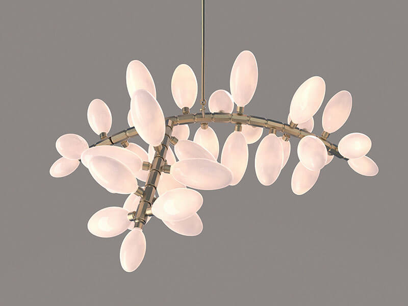 KINGDOM CHANDELIER KDD.37.01 par Lindsey Adelman