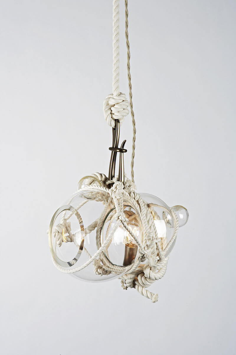 KNOTTY BUBBLES PENDANT LARGE par Roll & Hill