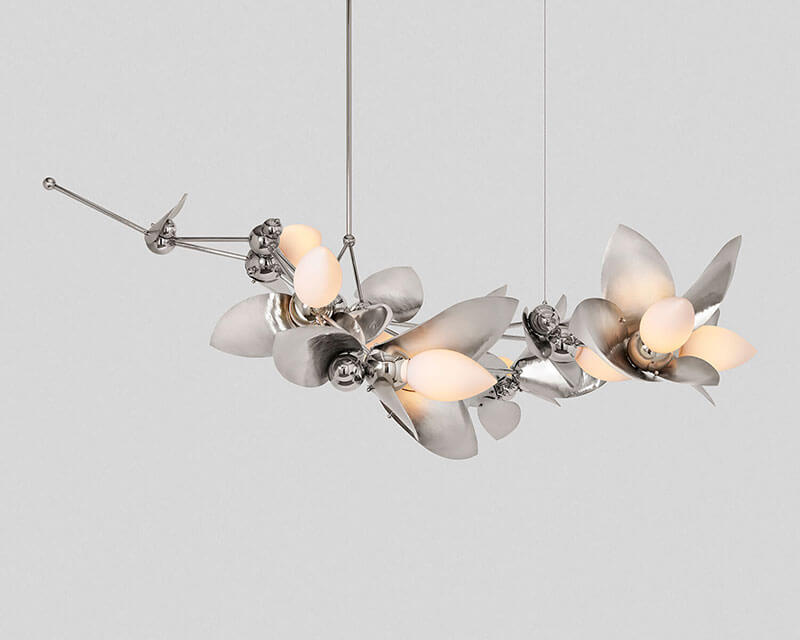 LAUREL BLOSSOM 09 CHANDELIER par Rosie Li