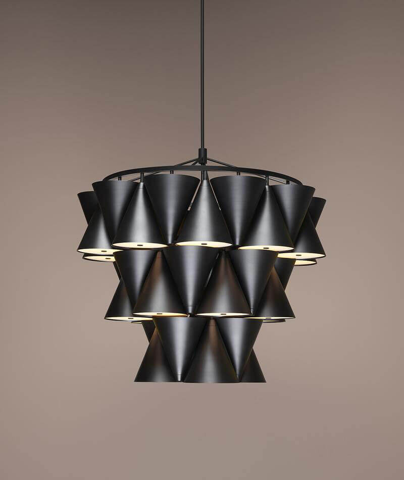 LEGATO 3-TIER CHANDELIER S/M/L par Matter Made