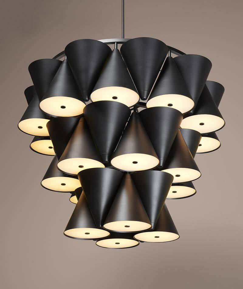 LEGATO 3-TIER CHANDELIER S/M/L par Matter Made